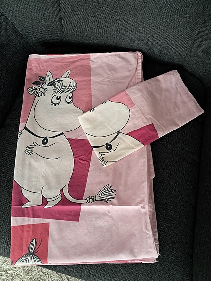 Finlayson lasten Muumi pussilakana setti
