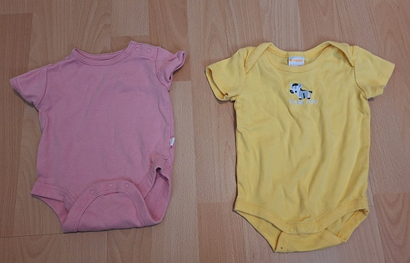 Vauvojen body-paketti, koko 3kk, n. 56cm