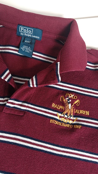 Poikien Polo Ralph Lauren pikee 4T