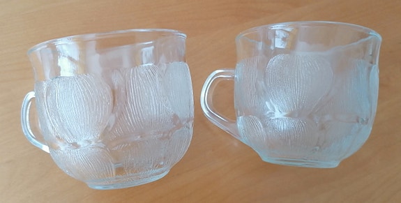 Luminarc Fleur (Ranska) kuppeja mm. kahvikupeiksi 16 kpl