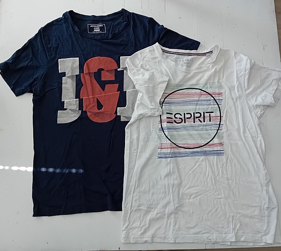 Esprit ja Jack & Jones t-paidat