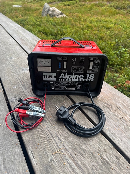 TELWIN ALPINE 18 BOOST pika-akkulaturi 12/24V