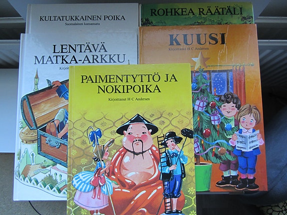 Mestarikustannus lasten kuvakirjoja 80-luvulta