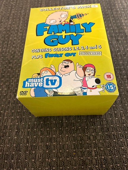 DVD: Family Guy - kaudet 1-5