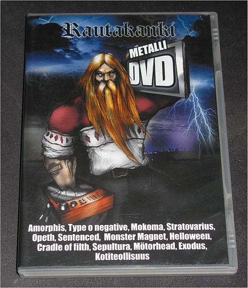 Rautakanki Metalli musiikki dvd