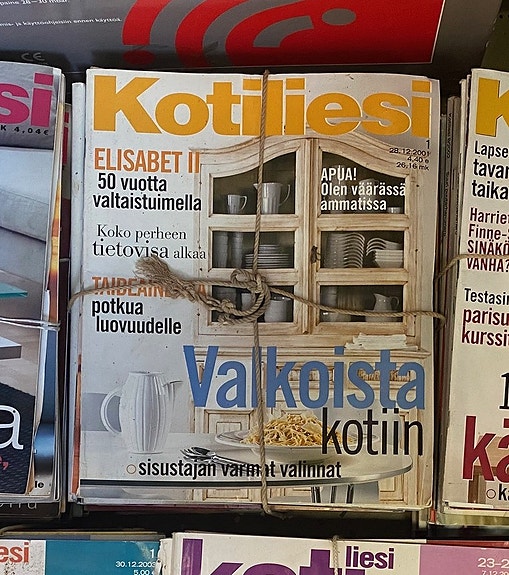 Kotiliesi-lehtiä, vuosikerta 2001, 20 numeroa