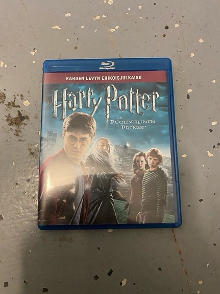 Harry potter puoliverinen prinssi blu ray
