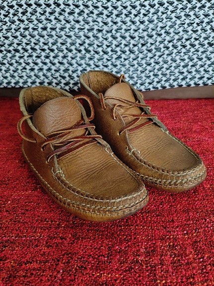 Vintage Coombs 100% nahka käsintehty 38