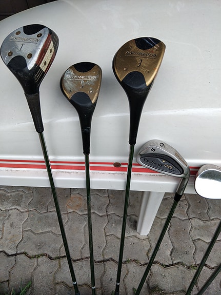 Golf bag ja mailat