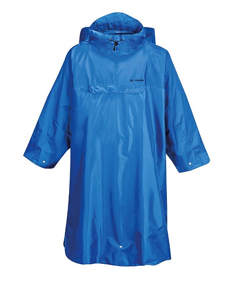 Konkurssimyynti, Vaude sadeponcho reppu/rinkka levikkeellä, sininen 2kpl, UUSI