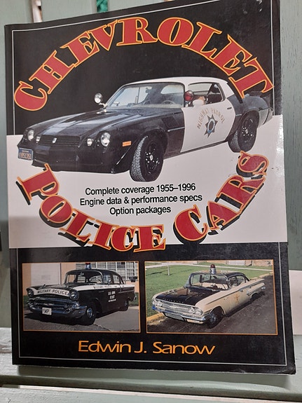 Chevrolet Police Cars 1955-1996 Kirja