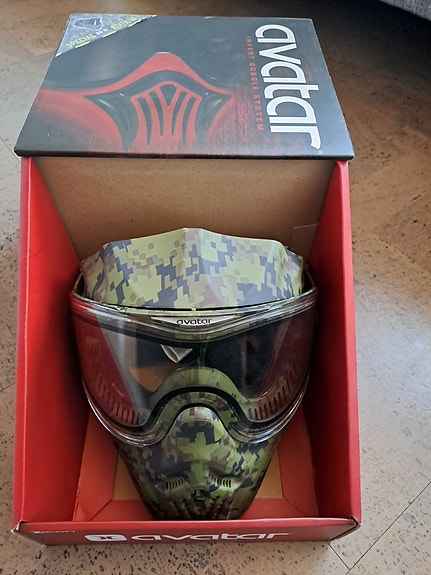Paintball maski