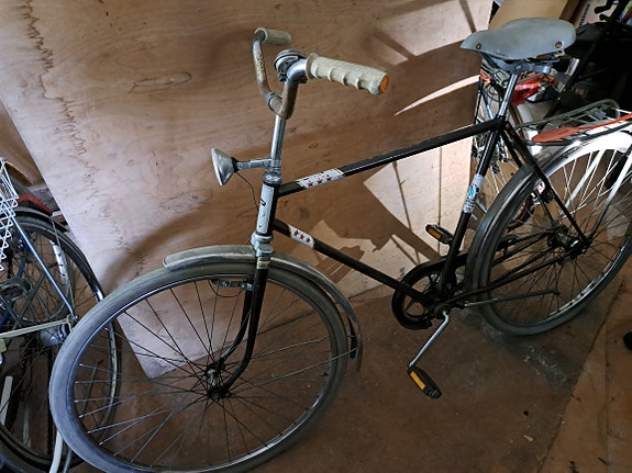 Polkupyörä, miesten pyörä, retro pyörä