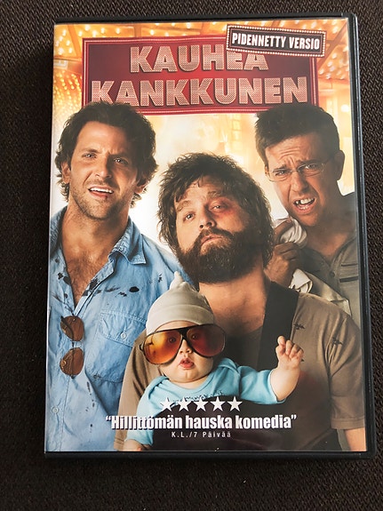 Kauhea kankkunen DVD-elokuva