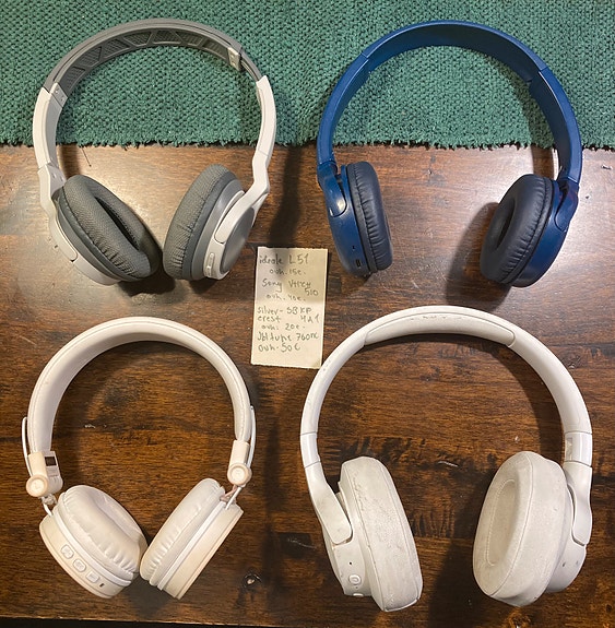 Bluetooth kuulokkeet, langattomat. Hyvät. Hki