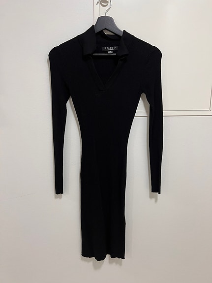 Musta pitkähihainen mekko / black long sleeve dress