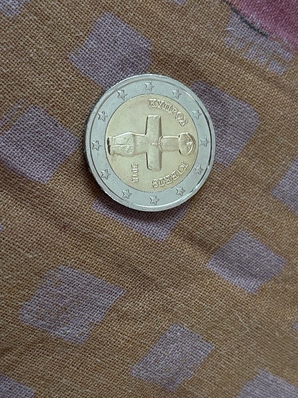Kypros 2€ kolikko 2018