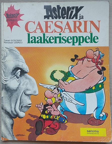 Asterix ja Caesarin laakeriseppele 1973 1. painos