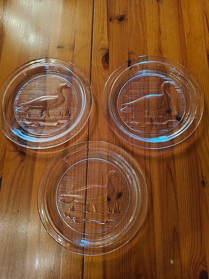 Nuutajärvi lasi lautaset