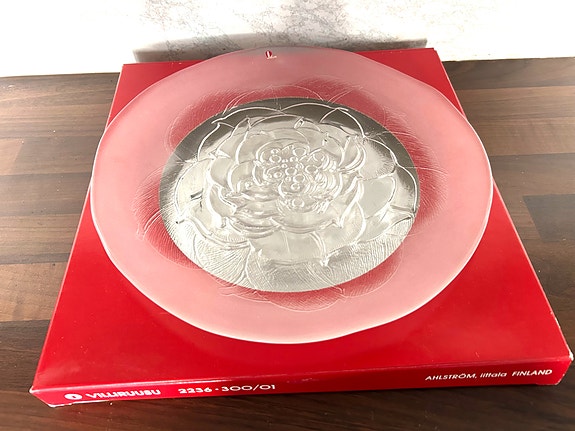Iittala Villiruusu tarjoilulautanen