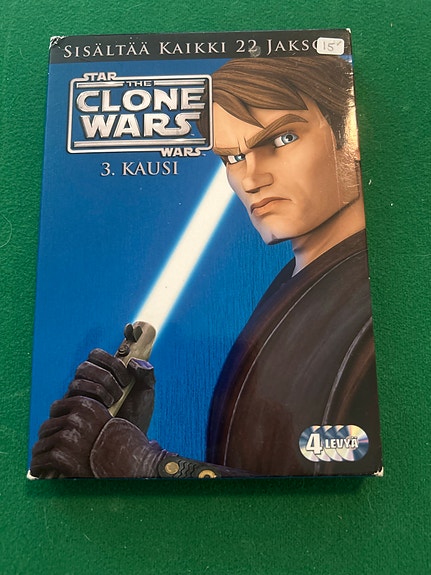 DVD: Star Wars The Clone Wars - kausi 3
