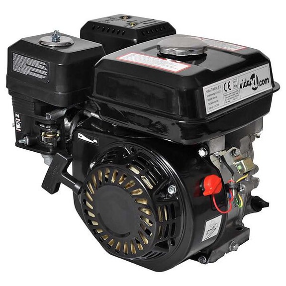 vidaXL Ottomoottori 6,5 hv 4,8 kW musta(sku141246