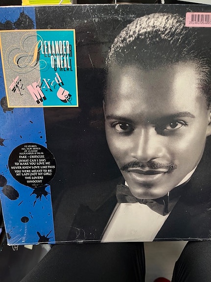 Alexander O'Neal – All Mixed Up lp, 1989