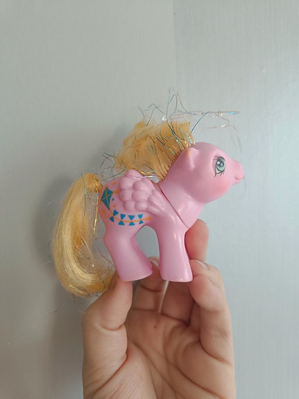 Hasbro G1 My Little Pony My Little Baby Mischief keräilylelu (1984)