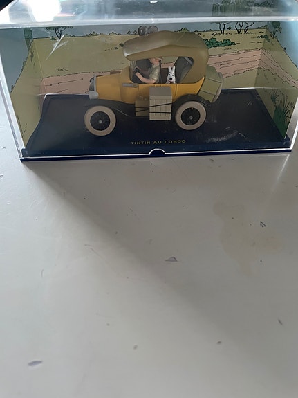 Tintin keräily auto