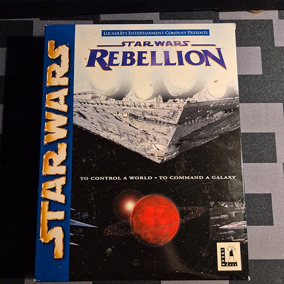 Star Wars: Rebellion (PC, 1998, Big Box)