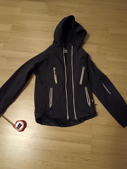 Norwear lasten musta softshell-takki koko 40 unisex