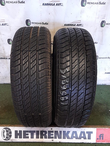 195/60 R15" Käytetyt Kesärenkaat