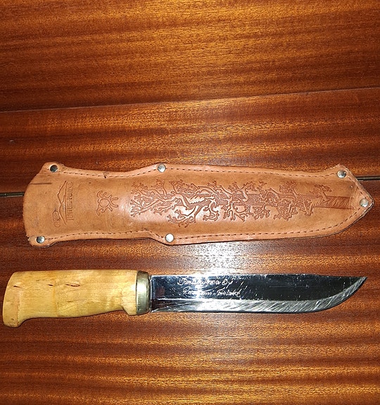 Vintage iso lapinleuku-puukko