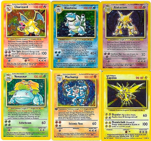 O: Pokemon kortteja