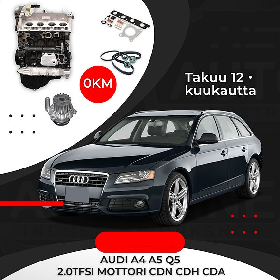 AUDI A4 Q5 2.0TFSI CDN CDH CDA Moottori