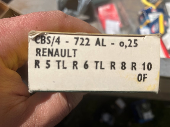 Renault 5/6/8 Kiertokangenlaakerit 64-