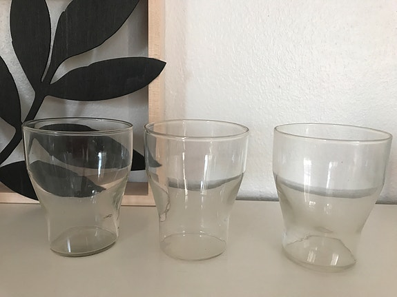 3 kpl yli 50 v vanhoja laseja