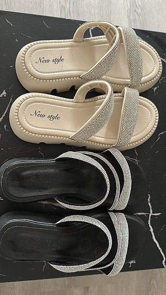 New Style Sandaalit Koko 37 Beige/Musta