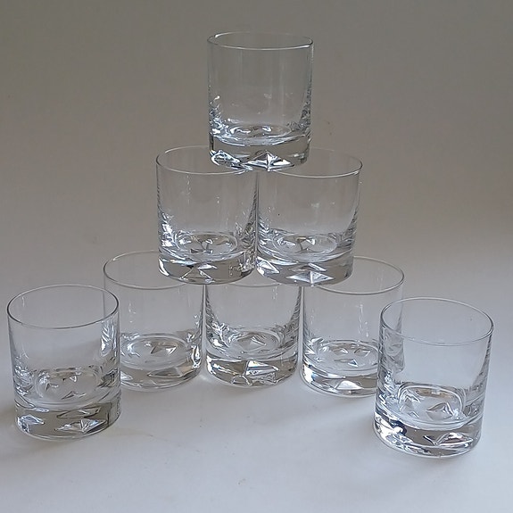Jäänsärkijä juomalasit 8 kpl, Tapio Wirkkala, Iittala