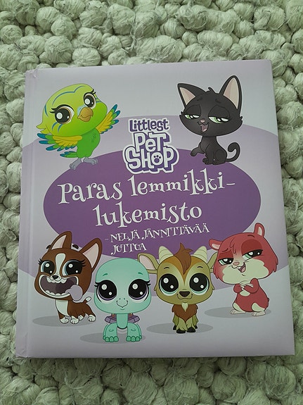 Littles Pet Shop paras lemmikki lukemisto kirja