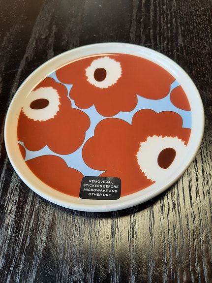 Marimekko Unikko lautanen