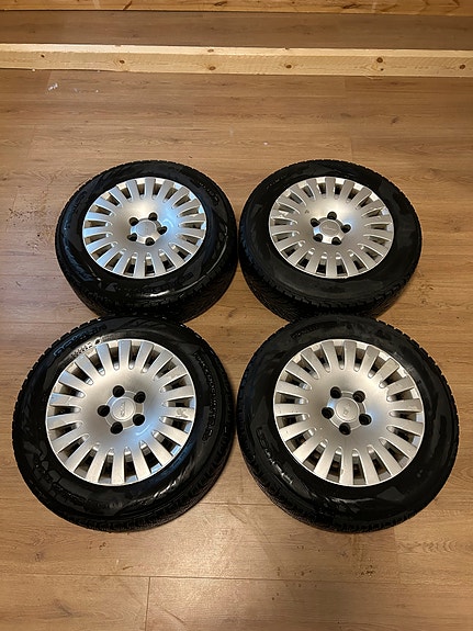 Saab 15” peltivanteet kitkarenkailla