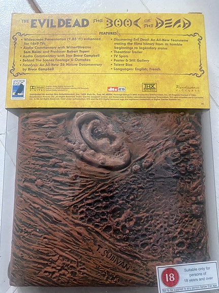 Evil Dead Book of the Dead limited edition DVD