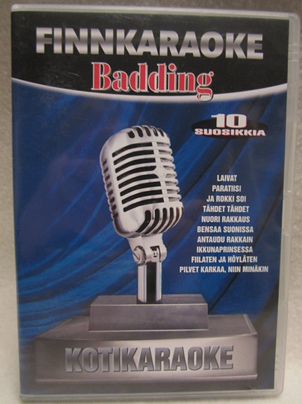 Finnkaraoke Badding dvd