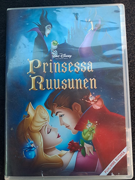 Prinsessa ruusunen dvd
