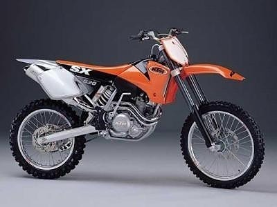 KTM 520 SX Purkuosat