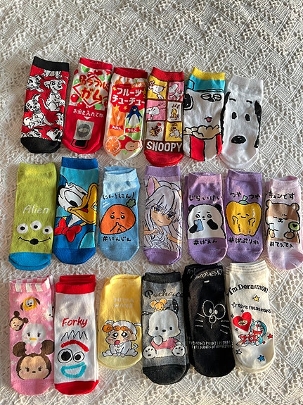 UUDET Sanrio kawaii Anime ja manga sukat 35-40, Japanista
