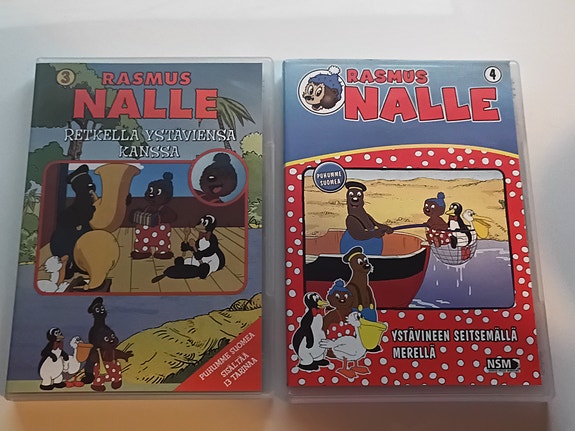 Rasmus Nalle ja ystävät DVD-levyt