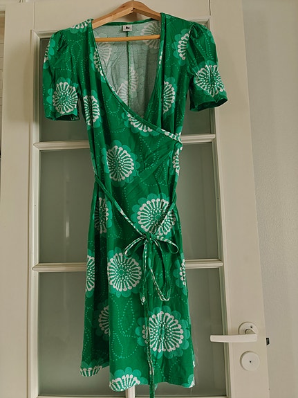 Nanson retrohenkinen kietaisumekko, xs