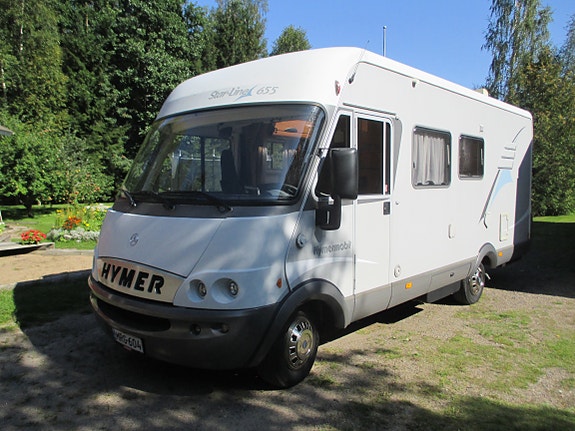 Vuokrataan matkailuauto / asuntoauto MB Hymer 4-5:lle, Sulkava